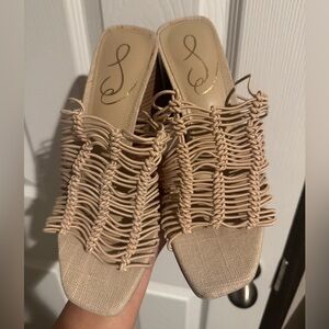 Sam Eldelman sandal heels sz 5.5